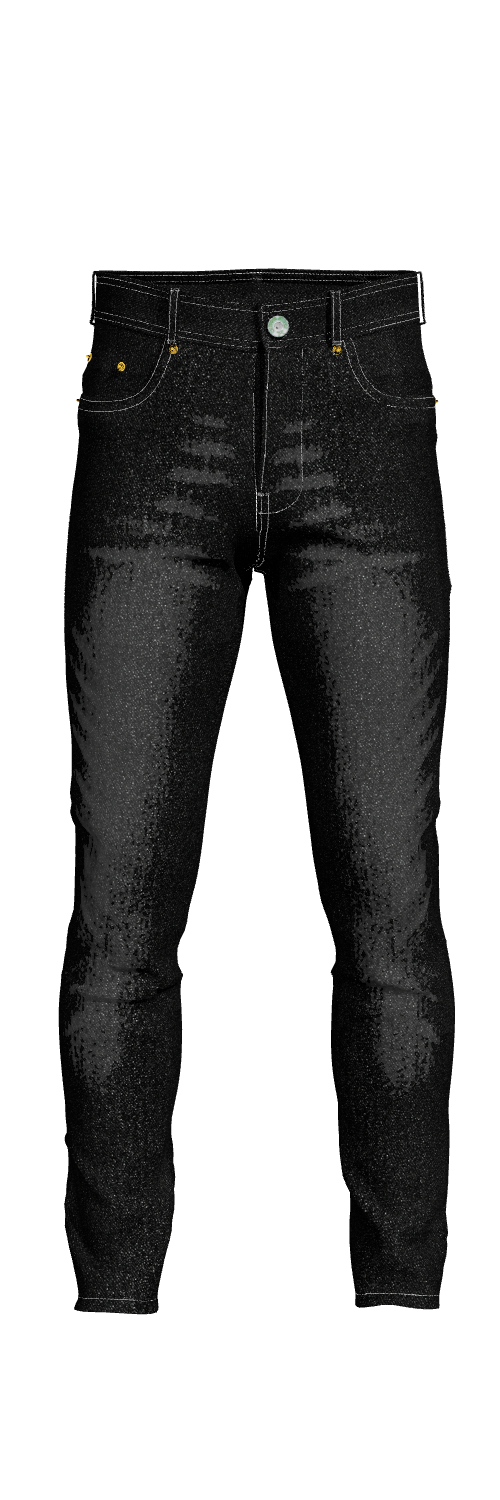 Custom Jeans - Black Denim