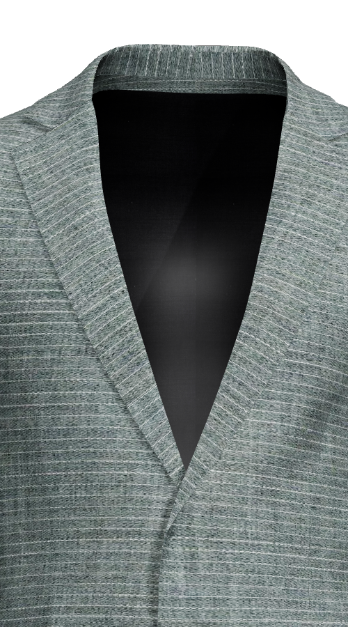 Custom Suit - Green LIne Fabric