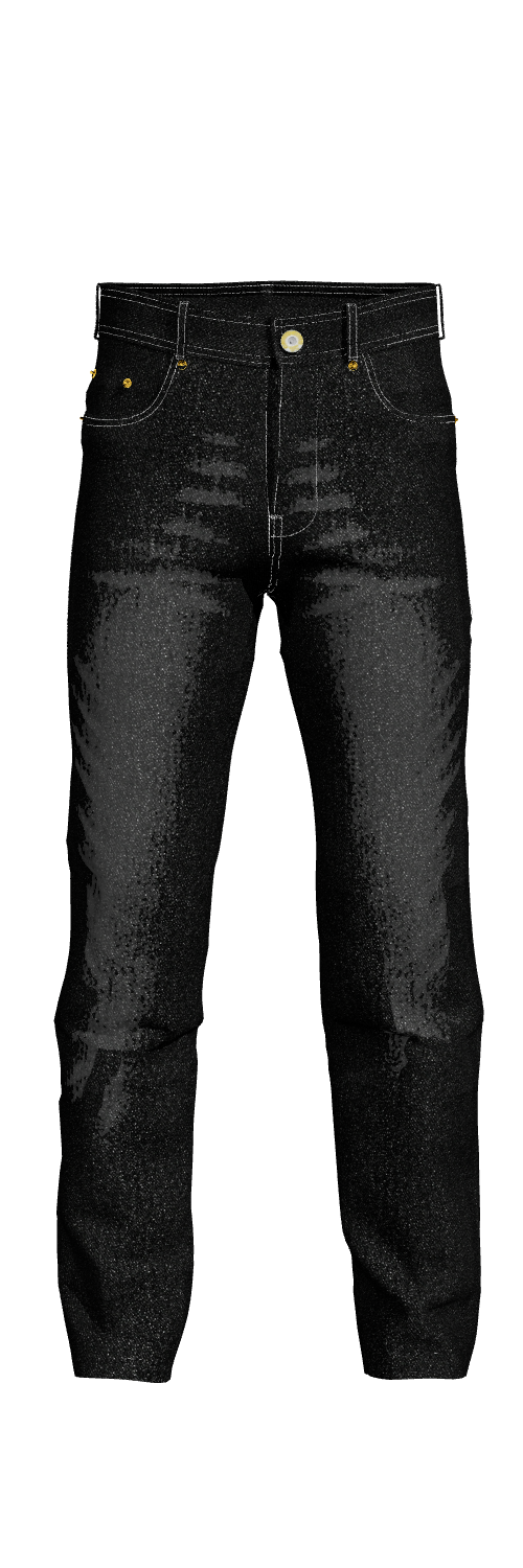 Custom Jeans - Black Denim