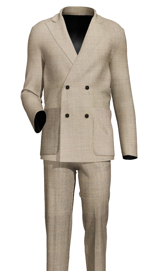 Custom Suit - Fabric-3799-43