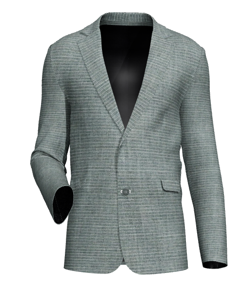 Custom Suit - Green LIne Fabric